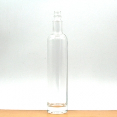 700ml Premium Custom Color Frosted Empty Liquor Glass Wine Bottle